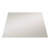 24"x24" Fasade Square Lay-in Ceiling Tile, Matte White