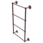 Allied Brass - Monte Carlo 4 Tier 36" Ladder Towel Bar, Antique Copper - The ladder towel bar from Allied Brass Monte Carlo Collection is a perfect addition to any bathroom. The 4 levels of height make it fun to stack decorative towels and allows the towel bar to be user friendly at all heights. Not only is this ladder towel bar efficient, it is unique and highly sophisticated and stylish. Coordinate this item with some matching accessories from Allied Brass, or mix up styles using the same finish!