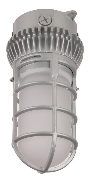 12w 120 277 Volt Led Vaporproof Fixture Gray Powder Frost Lens 12w 120 277 Volt Led Vaporproof Fixture Gray Powder Frost Lens