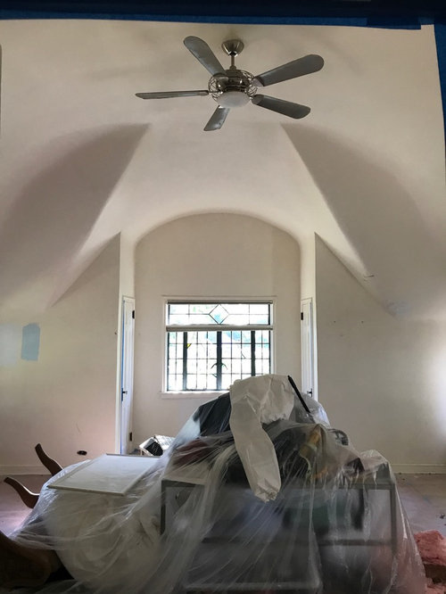 Help Painting Vaulted Barrel Ceiling