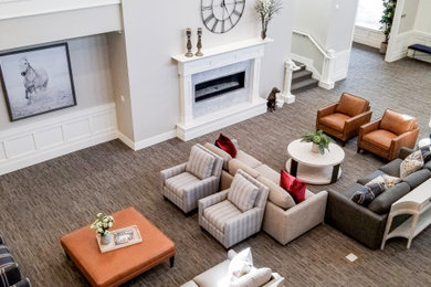Living room - living room idea in Salt Lake City
