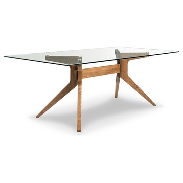 Malmo Glass Dining Table, 48x60