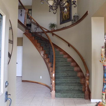 Walnut Stair Case