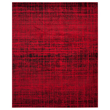 Safavieh Adirondack Collection ADR116 Rug, Red/Black, 8'x10'