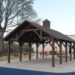 Commercial Wood Pavilion - Outdoor Structures