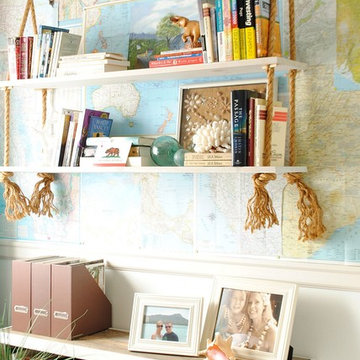 vintage beach home office