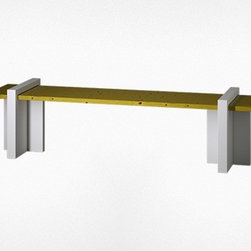 Play Wood Outdoor Bench by Serralunga - Outdoor Benches