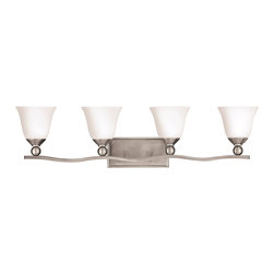 Hinkley Lighting - Hinkley Lighting Bolla 4-Light Wall Sconce, 35.75" - Bathroom Vanity Lighting