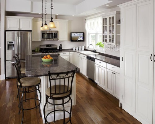Best L Shape Kitchen Layout Design Ideas & Remodel Pictures | Houzz  L Shape Kitchen Layout Photos