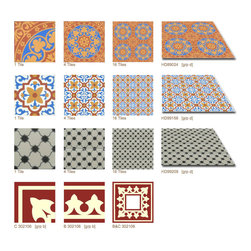 Handmade Cement Stock Collection - Wall And Floor Tile