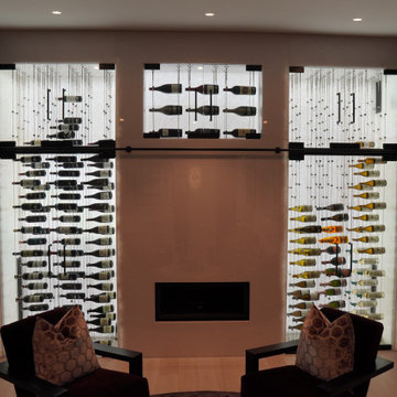 A Modern Wine Cellar Lighting Levels Up the Design of Wine Cellars