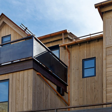 AquaFir™ Reclaimed Barn Wood Alternative Natural Wood Siding - Colorado Residenc