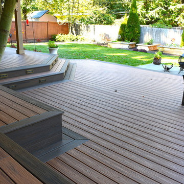 South Rose Hill Contemporary Deck