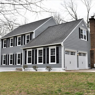 HardiePlank Beaded Siding | Gray Slate | Reston, VA 20194