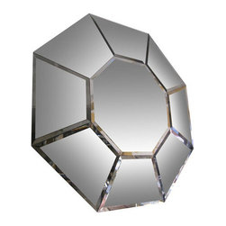 Diamond Baguette Mirror - Wall Mirrors
