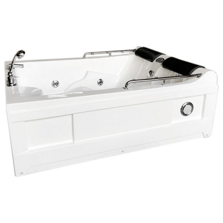 Whirlpool Bathtub 68.11" X 52.36" 2 persons with Heater - Lulu