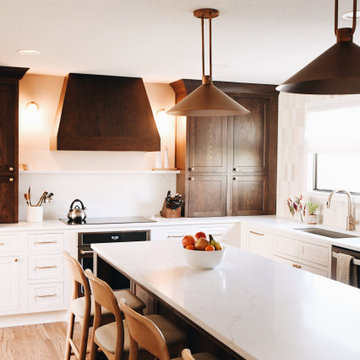Open Concept Kitchen Remodel with Expanded Island + Natural Light