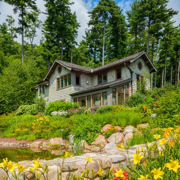 Guest House with Garage-Shop and Greenhouse