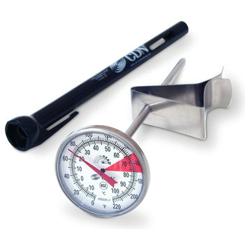 ProAccurate Beverage and Frothing Thermometer, 5" Stem