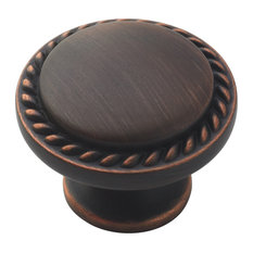 Amerock Knob Rope 1 1/4''Diameter, Oil Rubbed Bronze