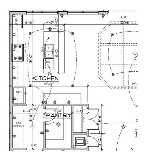 Kitchen Design.. Fridge Placement