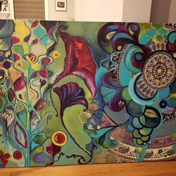 Commissioned piece for a home in L.A