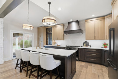 Example of a kitchen design in Indianapolis