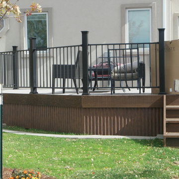 deck fix and Tongue and groove wall pergola