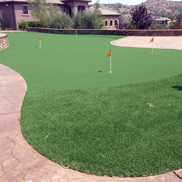 Artificial grass installation in Northern California 11