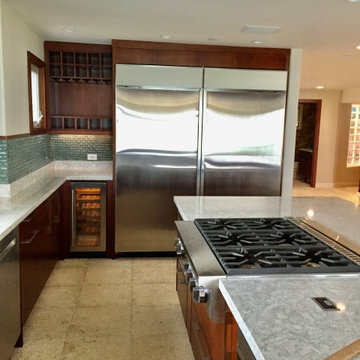 Carving Kitchen and Door