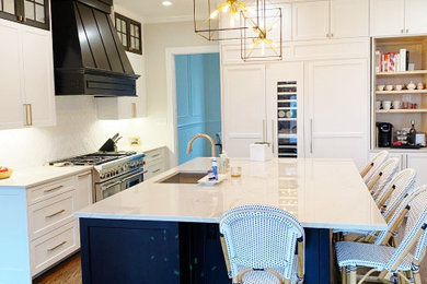 Kitchen - modern kitchen idea in Dallas