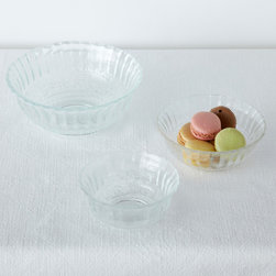 set of 3 glass bowls - Glasses