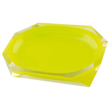 Sparkles Home Faceted Soap Dish - Yellow