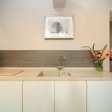 Gloss Ivory Kitchen Installed in Stalybridge, Tameside