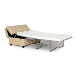 Sunset Trading Slipcovered Sleeper Ottoman in Linen - Products