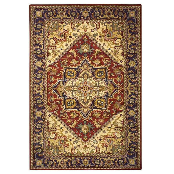 Safavieh Heritage HG625 Area Rug, Red/Burgundy, 9'x12'