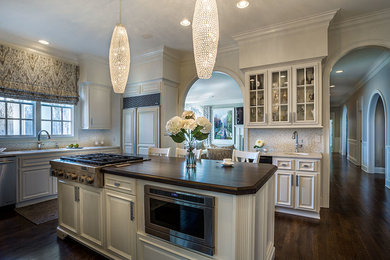 Kitchen - transitional kitchen idea in Other