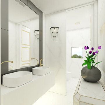 United Arab Emirates - Beautiful Modern Villa - Majlis Powder Room