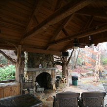 outdoor kitchens