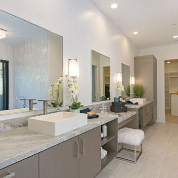Cosmic White Bathroom