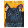 "French Bulldog", Planked Wood Wall Decor By Ursula Dodge, 25"x34"