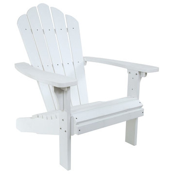 West Palm Adirondack Chair, White