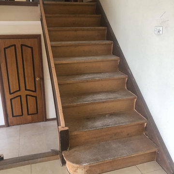 Timber Staircase Makeover