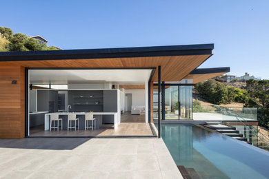 Inspiration for a modern home design remodel in San Francisco