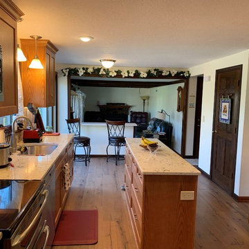 Here to stay...old space made new and functional