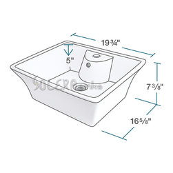 s051vw-dim - Bathroom Sinks