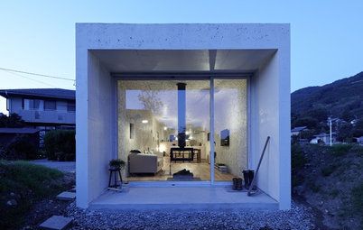 Japanese Houzz: Living Simply in a Minimalist Family 'Nest'