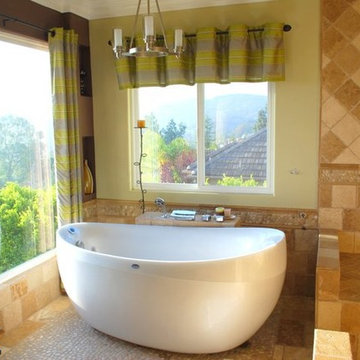 High End Bath Remodel of Woodland Hills Estate