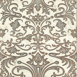 Calacatta with Silver Leaf - Tile
