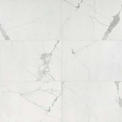 Florim Luxury Calacatta High Shine 12" x 24" Glazed Porcelain Tile - Flooring